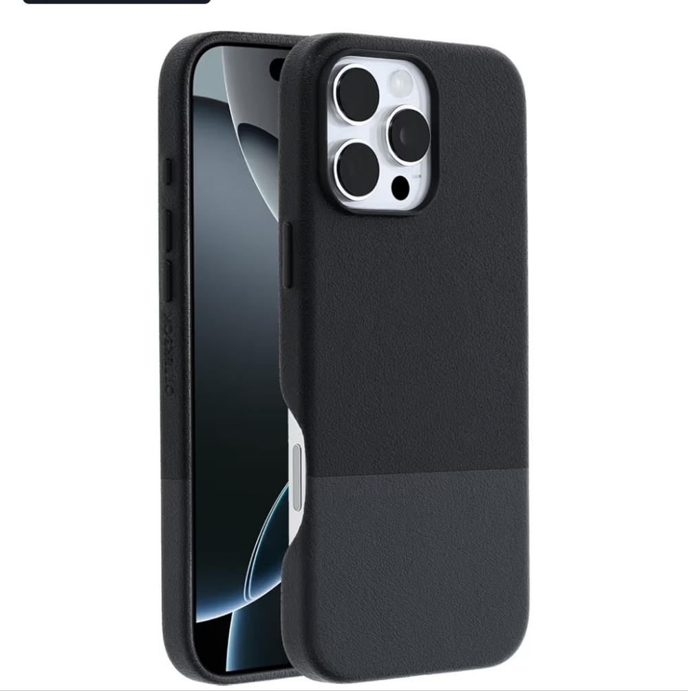 OtterBox iPhone 16 Pro Max Statement Series Cactus Leather  - Desert Dust Black